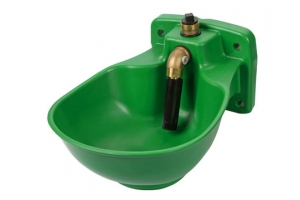 Heating automatic drinker for large animals