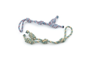 Dog toy braided cotton rope 45 cm.