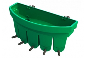 Feeder calves with portioning