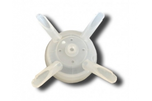 Plastic part of a dairy plant (slingshot)