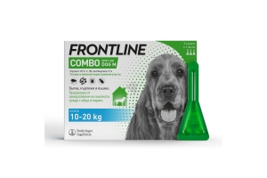 Frontline Combo 10 - 20kg 1pc pipette for EXTERNAL deworming