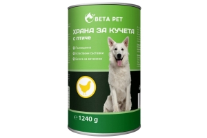 BETA PET Dog food 1240g with CHICKEN