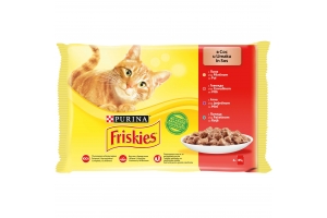 Purina Friskies Pouch 4x100gr