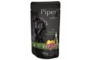 Piper Adult - Pouch for dogs, with game and pumpkin, 150