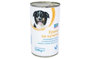 Dog food ARO 1250g with POULTRY MEAT IN SAUCE