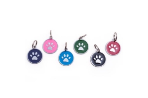 Medallion-address for a dog or a kitten metal