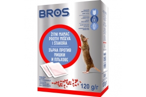 BROS GRAIN AGAINST MICE AND RATS 120 GR.