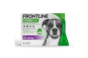 Frontline Combo 20 -40 kg 1pc pipette for EXTERNAL deworming