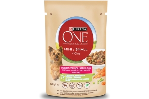 Purina One Weight control / Sterilised   MINI / SMALL <10kg   800gr