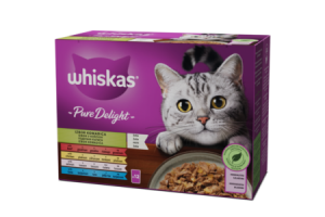 WHISKAS Pure Delight Pouch  12x85гр МИКС ЯСТИЯ
