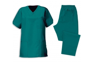 Set medical tunic with trousers