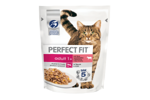 Perfect Fit  Adult + Пауч За Котки Говеждо И Моркови 85гр