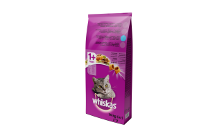 WHISKAS - Суха Храна за Котки с РИБА ТОН 14кг