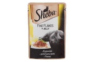 Fine Flakes in jelly pouch chicken   85гр
