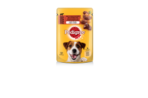 Pedigree Пауч Микс от Говеждо и черен дроб 100 г